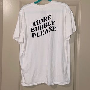 Goodie Two Sleeves “More Bubbly Please” Tee